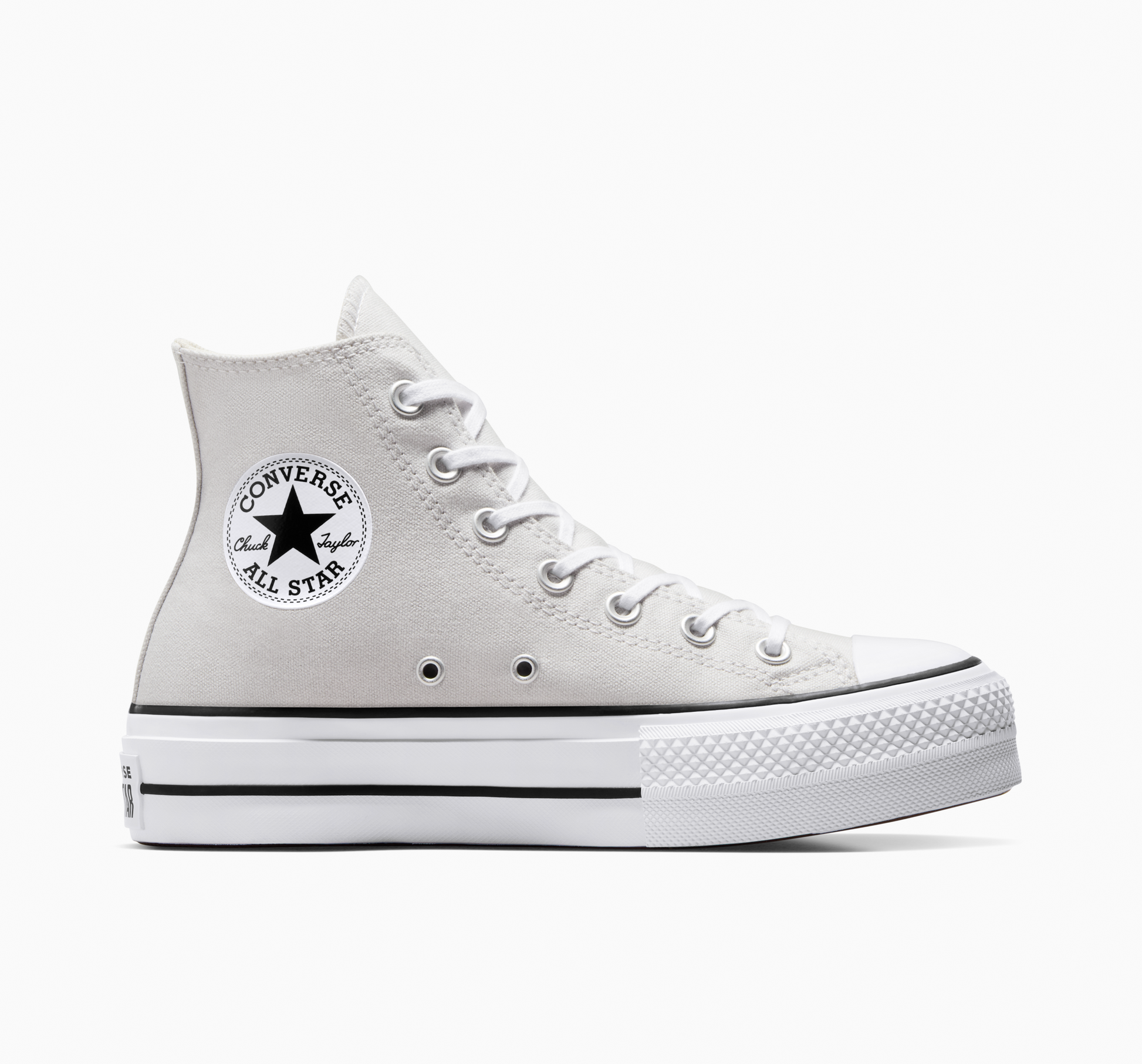 Tenis Converse Chuck Taylor All Star Lift Bota Gris Tenis