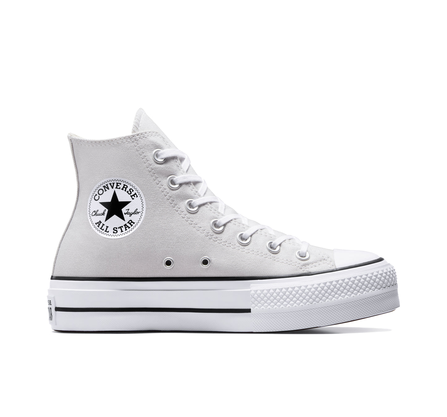 Tenis Converse Chuck Taylor All Star Lift Bota Gris Tenis