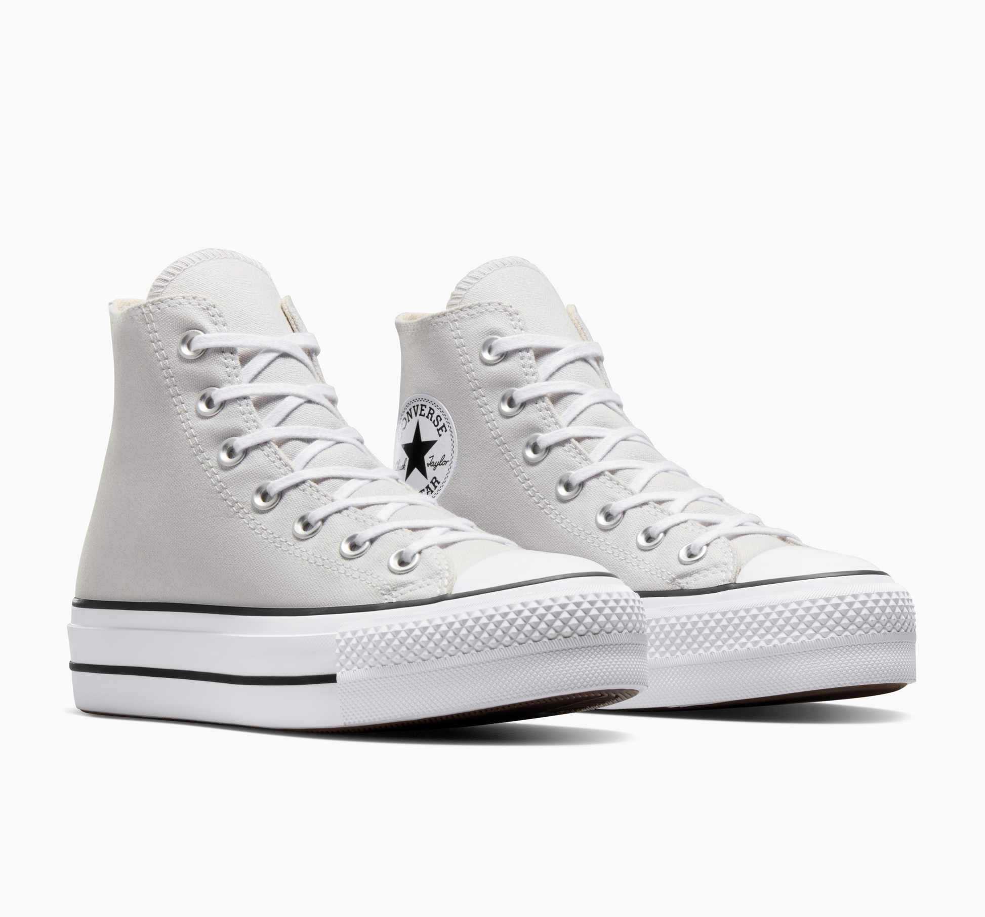 Tenis Converse Chuck Taylor All Star Lift Bota Gris Tenis