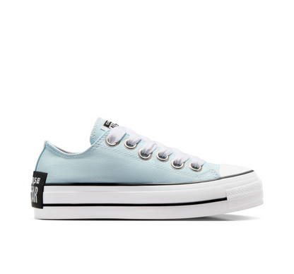 Tenis Converse Chuck Taylor All Star Lift Azul Claro Tenis