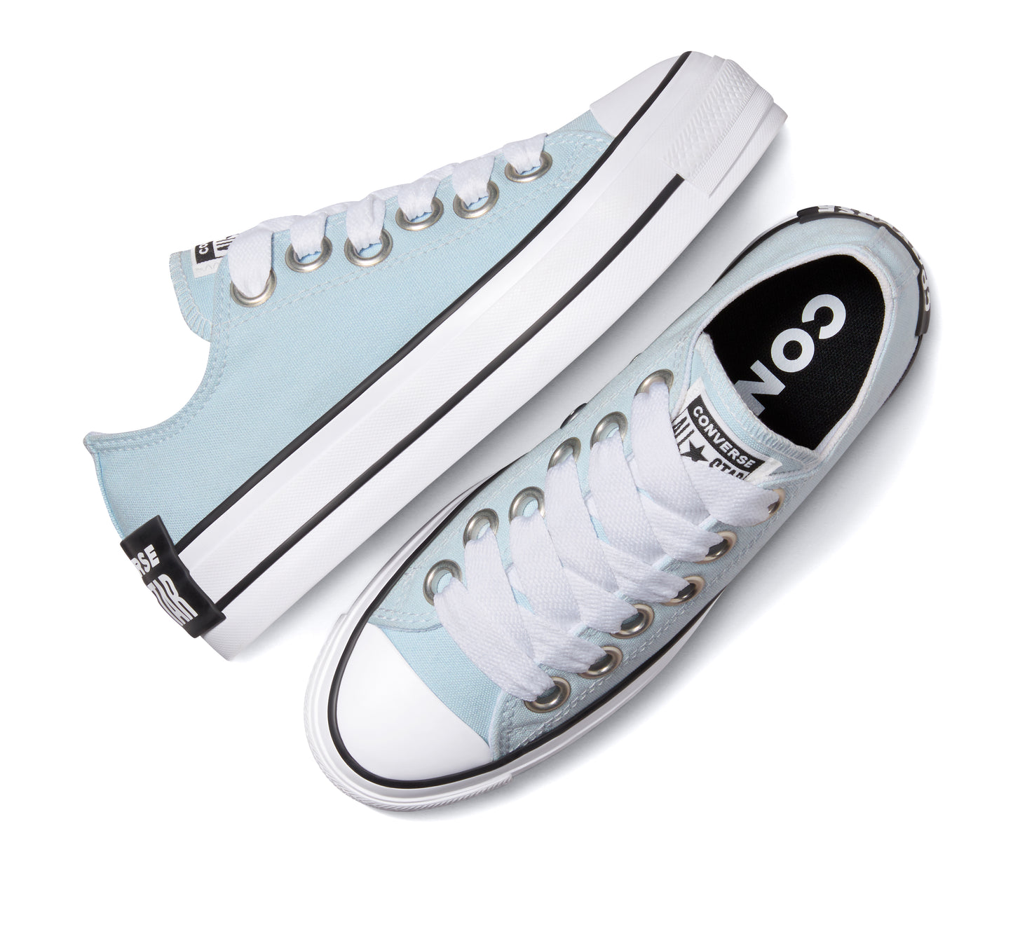 Tenis Converse Chuck Taylor All Star Lift Azul Claro Tenis