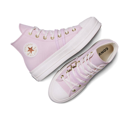 Converse Lift palo de rosa - vista posterior con logo All Star