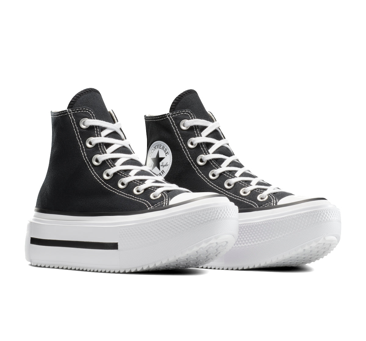Tenis Converse Ctas Lift Double Stack Bota Negro