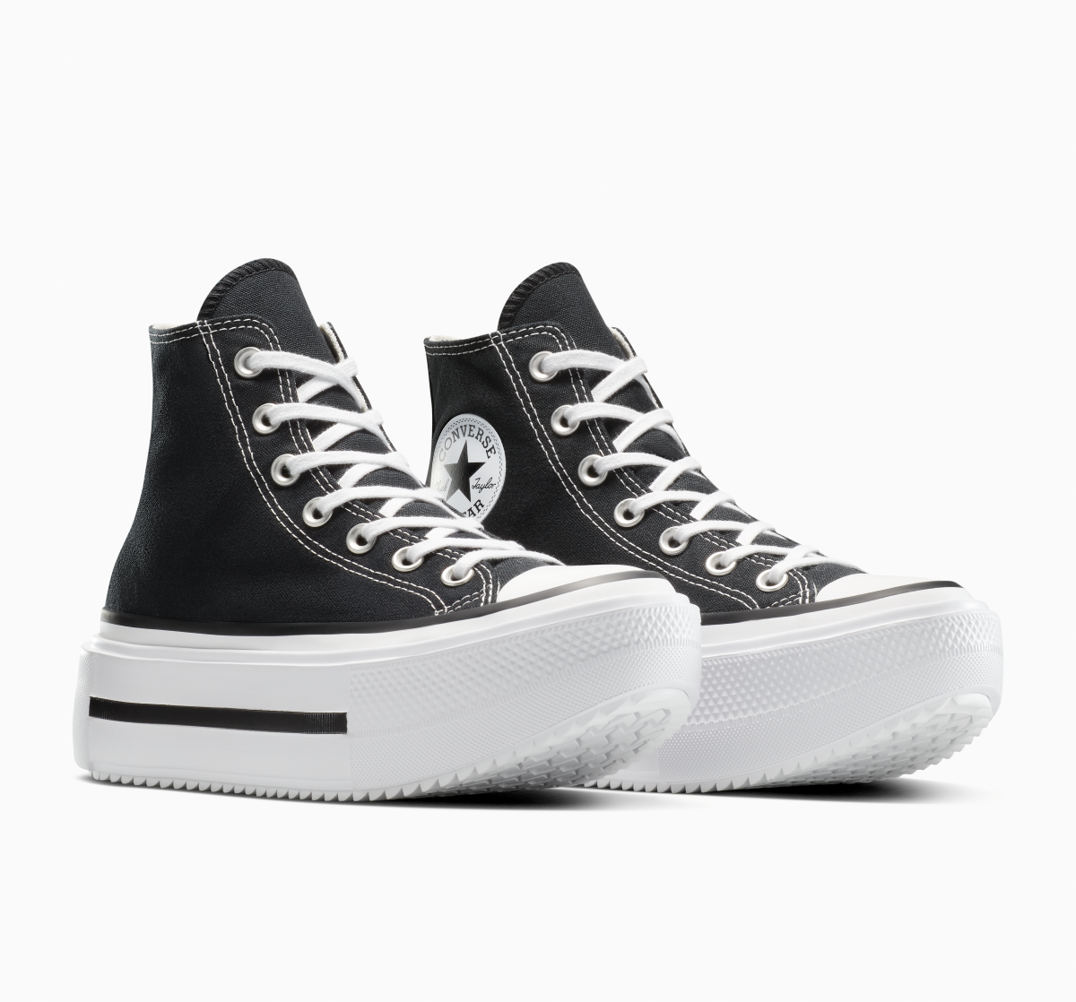 Tenis Converse Ctas Lift Double Stack Bota Negro Tenis