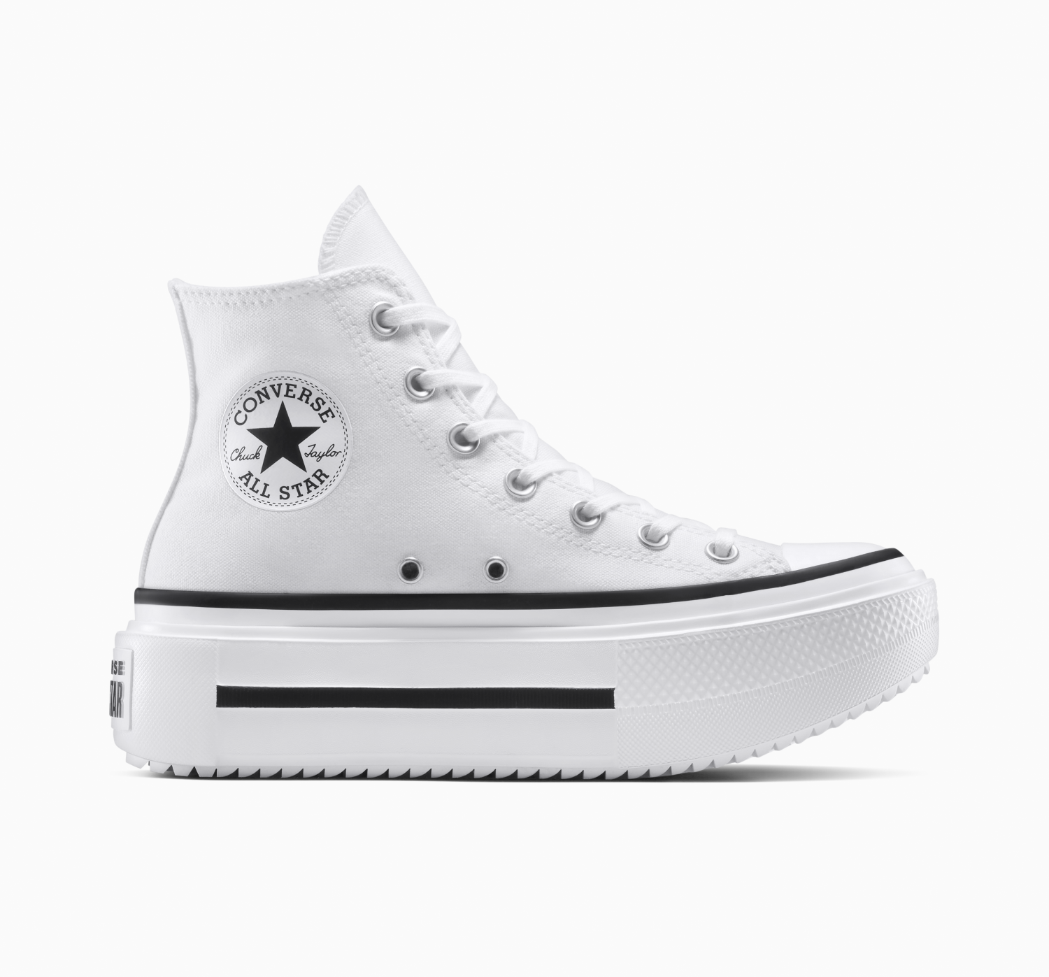 Tenis Converse Ctas Lift Double Stack Bota Blanco Tenis