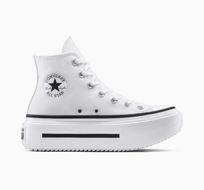 Tenis Converse Ctas Lift Double Stack Bota Blanco Tenis