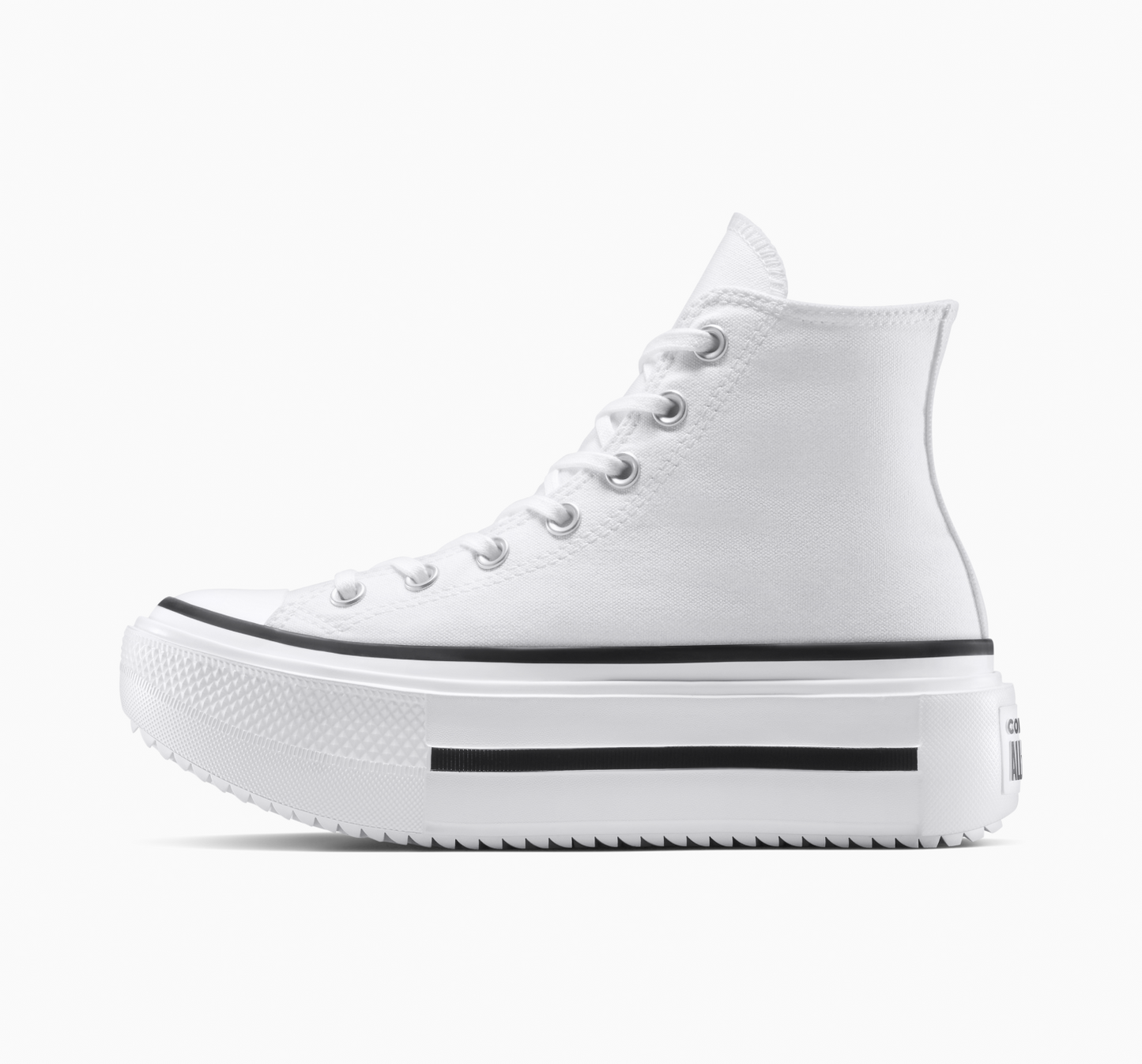 Tenis Converse Ctas Lift Double Stack Bota Blanco Tenis