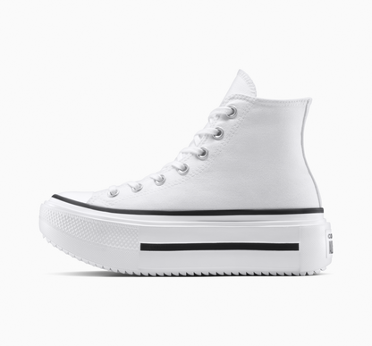 Tenis Converse Ctas Lift Double Stack Bota Blanco Tenis