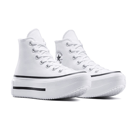 Tenis Converse Ctas Lift Double Stack Bota Blanco Tenis