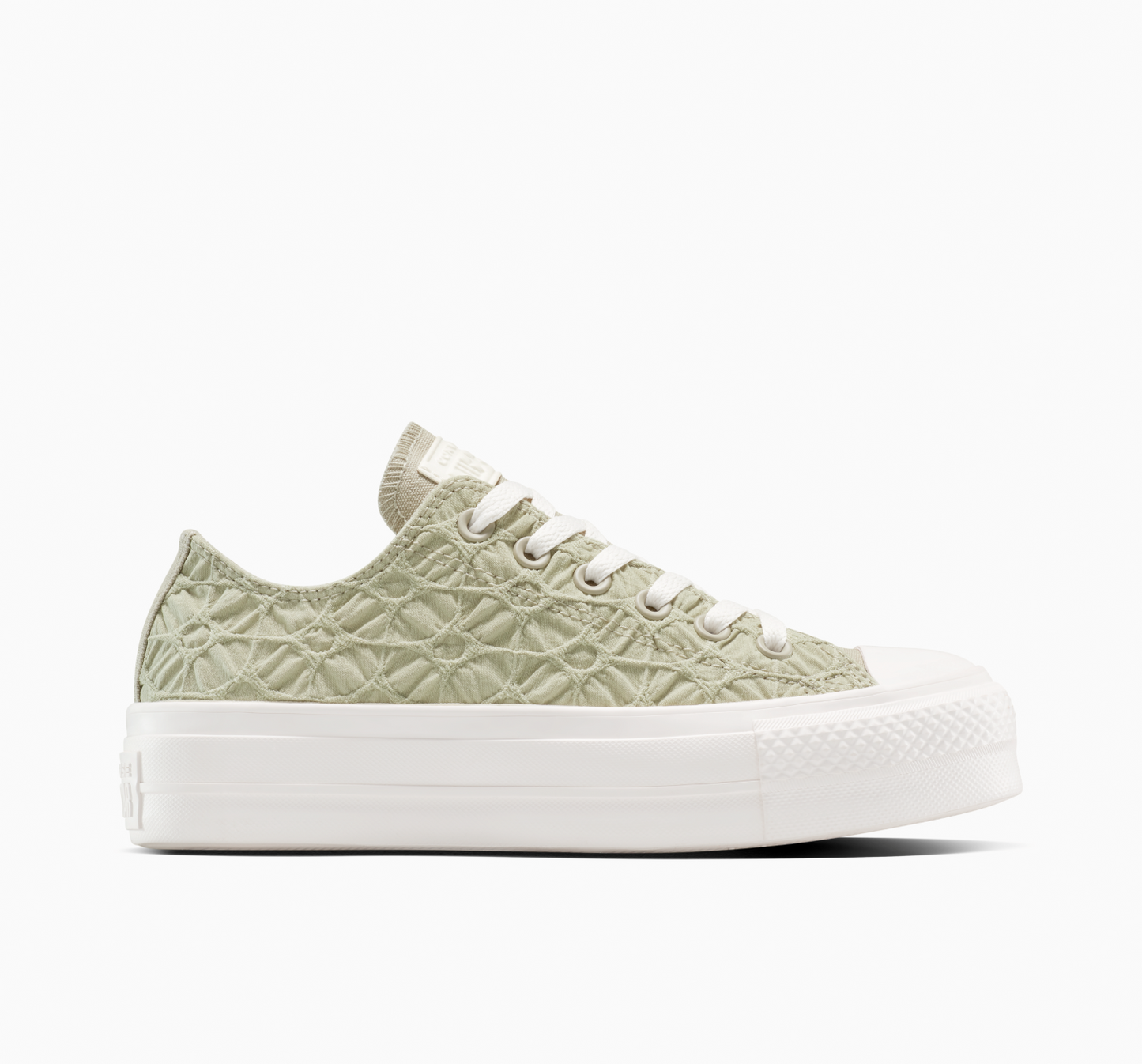 Tenis Converse Chuck Taylor All Star Lift Textured Material Verde Tenis
