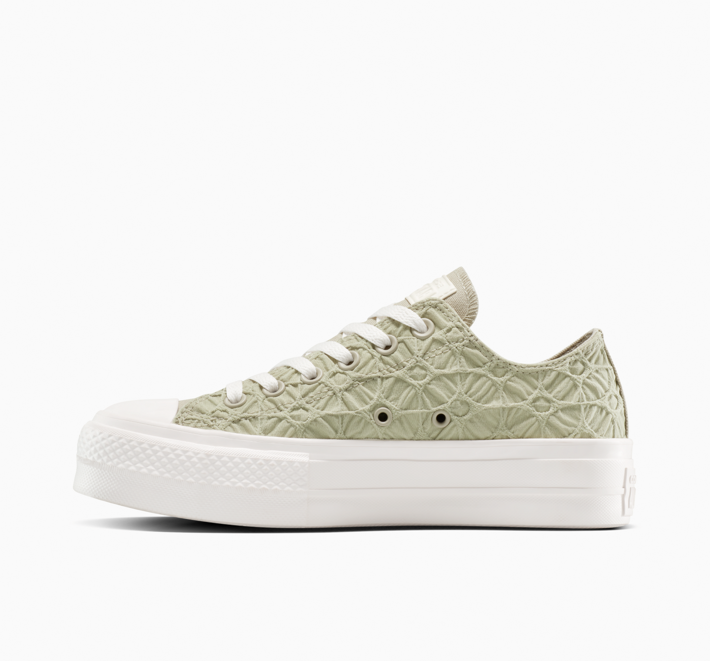 Tenis Converse Chuck Taylor All Star Lift Textured Material Verde Tenis