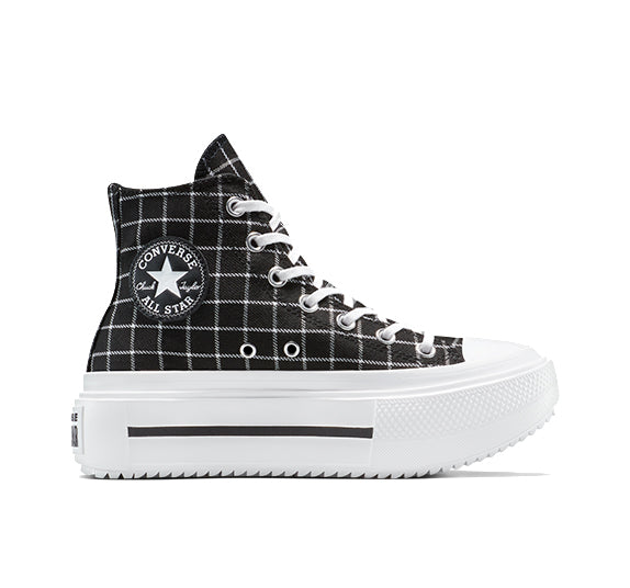Tenis Converse Ctas Lift Double Stack Bota Negro/Line Tenis