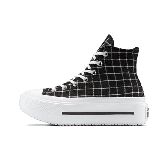 Tenis Converse Ctas Lift Double Stack Bota Negro/Line Tenis