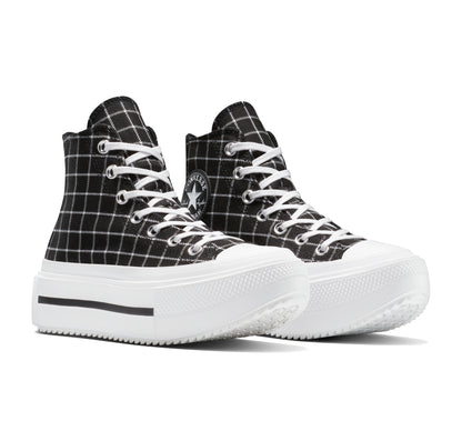 Tenis Converse Ctas Lift Double Stack Bota Negro/Line Tenis