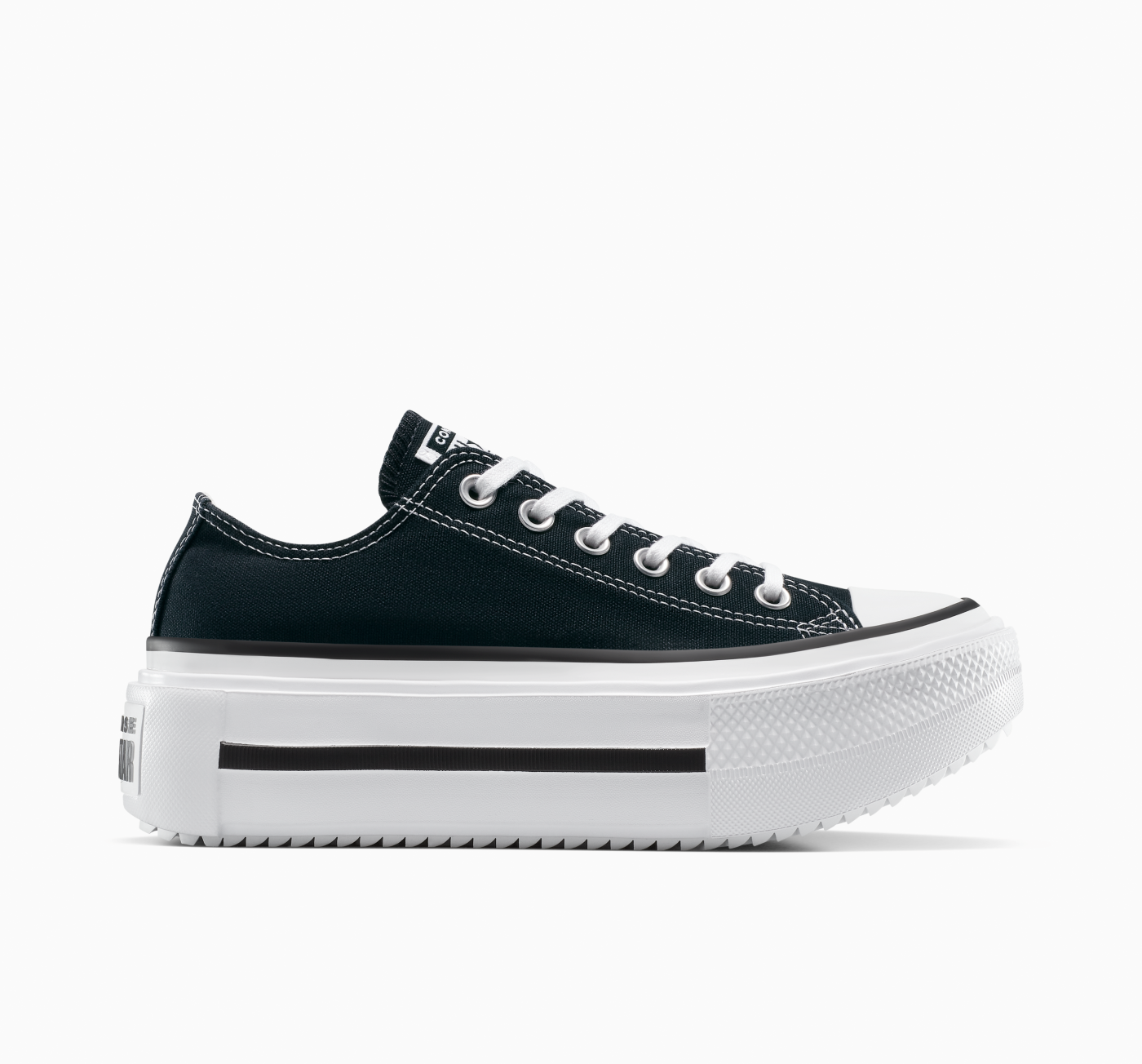 Tenis Converse Ctas Lift Double Stack Negro Tenis