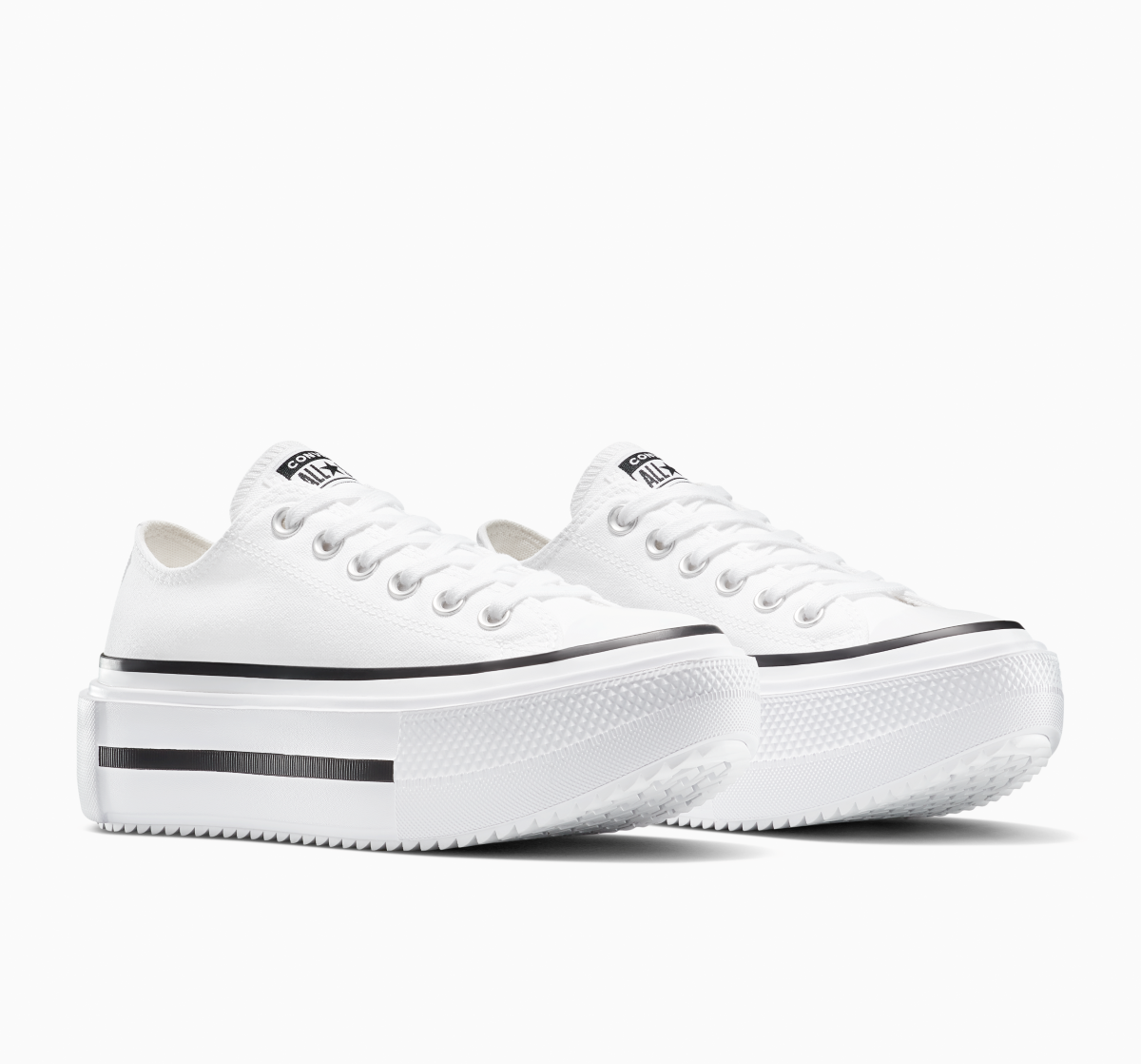 Tenis Converse Ctas Lift Double Stack Blanco Tenis