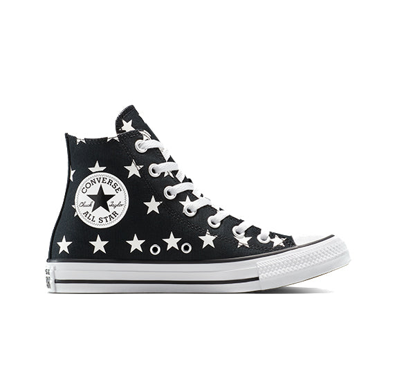 Tenis Converse Chuck Taylor All Star Bota Negro/Star Tenis