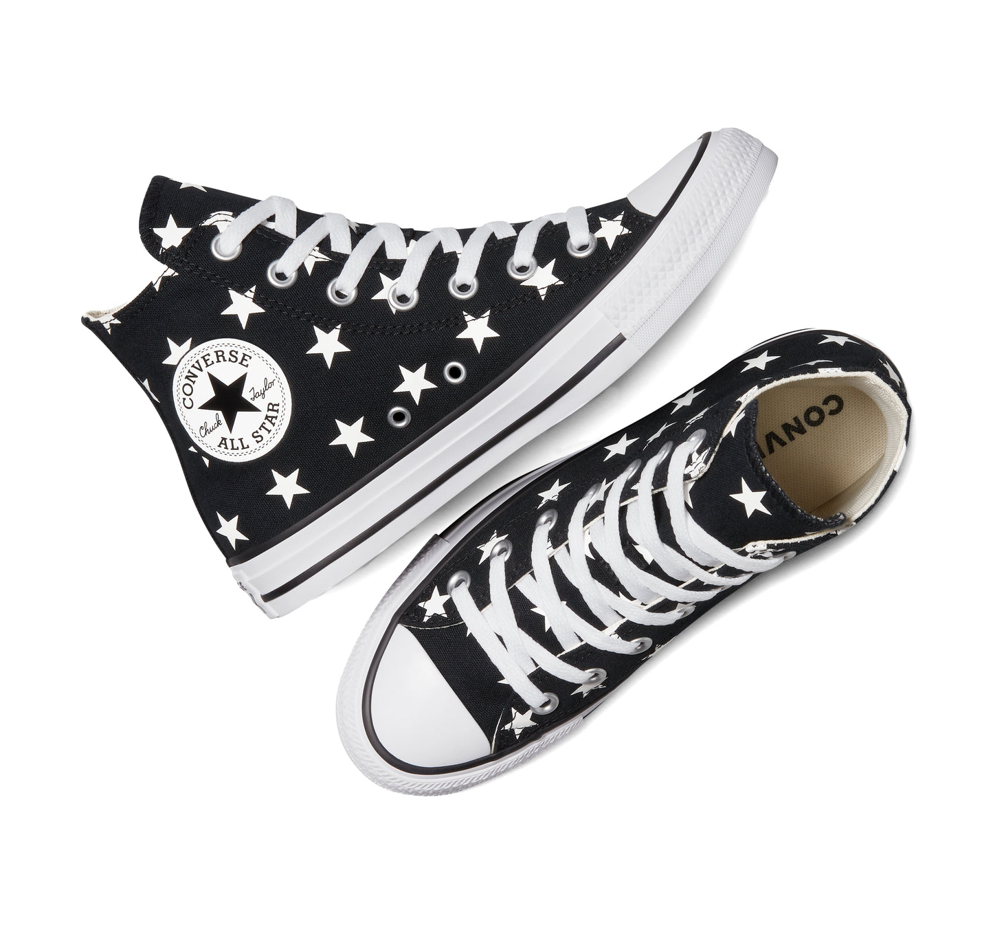 Tenis Converse Chuck Taylor All Star Bota Negro/Star Tenis