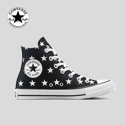 Tenis Converse Chuck Taylor All Star Bota Negro/Star