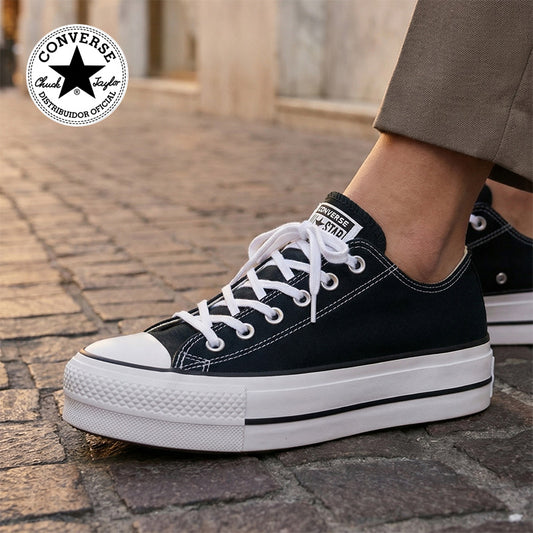 Tenis Converse Ctas Lift Double Stack Negro