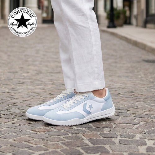Tenis Converse Run Star Trainer Azul Claro/Blanco