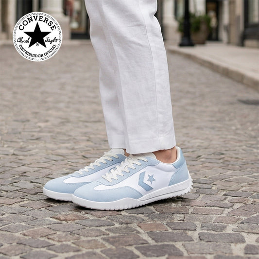 Tenis Converse Run Star Trainer Azul Claro/Blanco