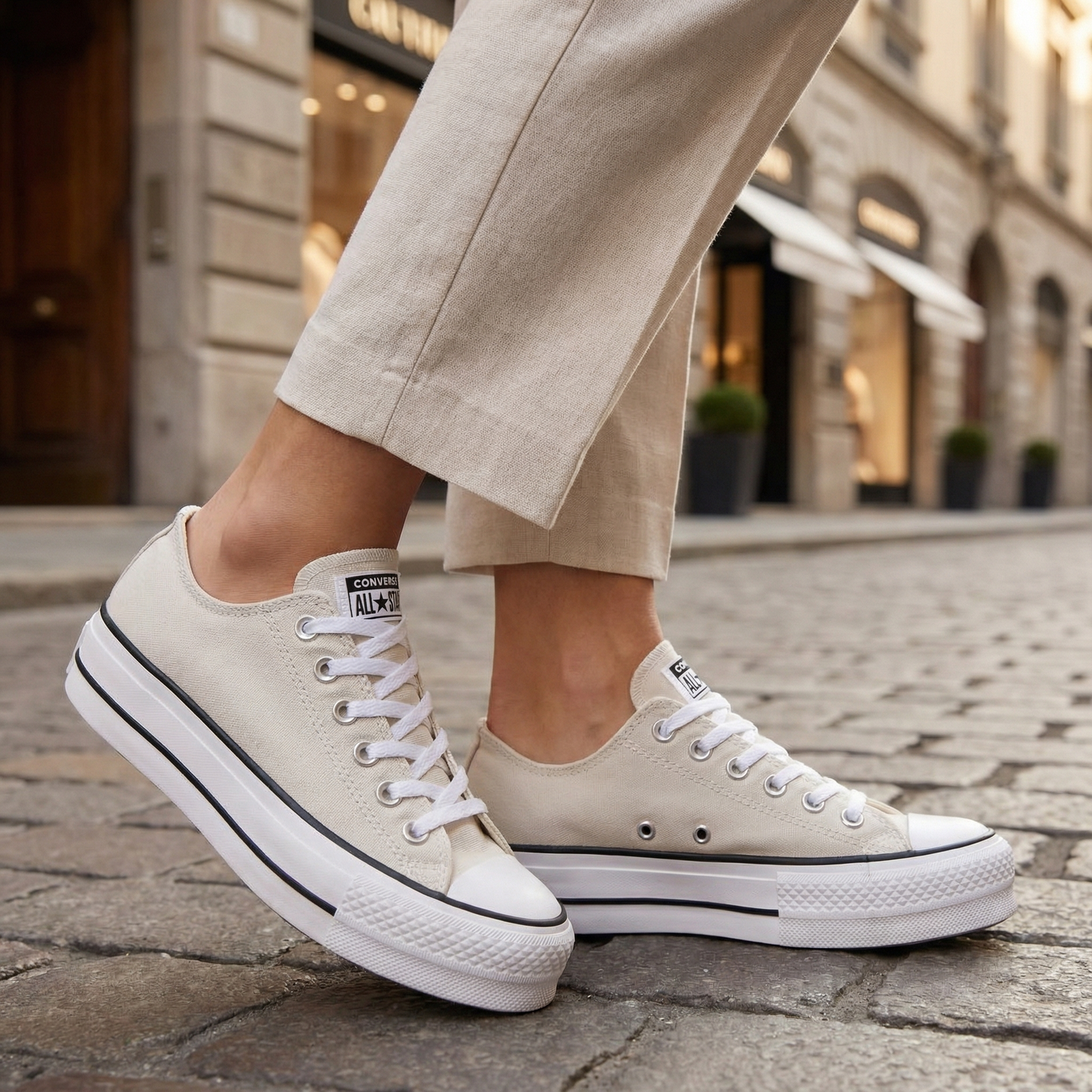 Tenis Converse Chuck Taylor All Star Lift Gris Tenis
